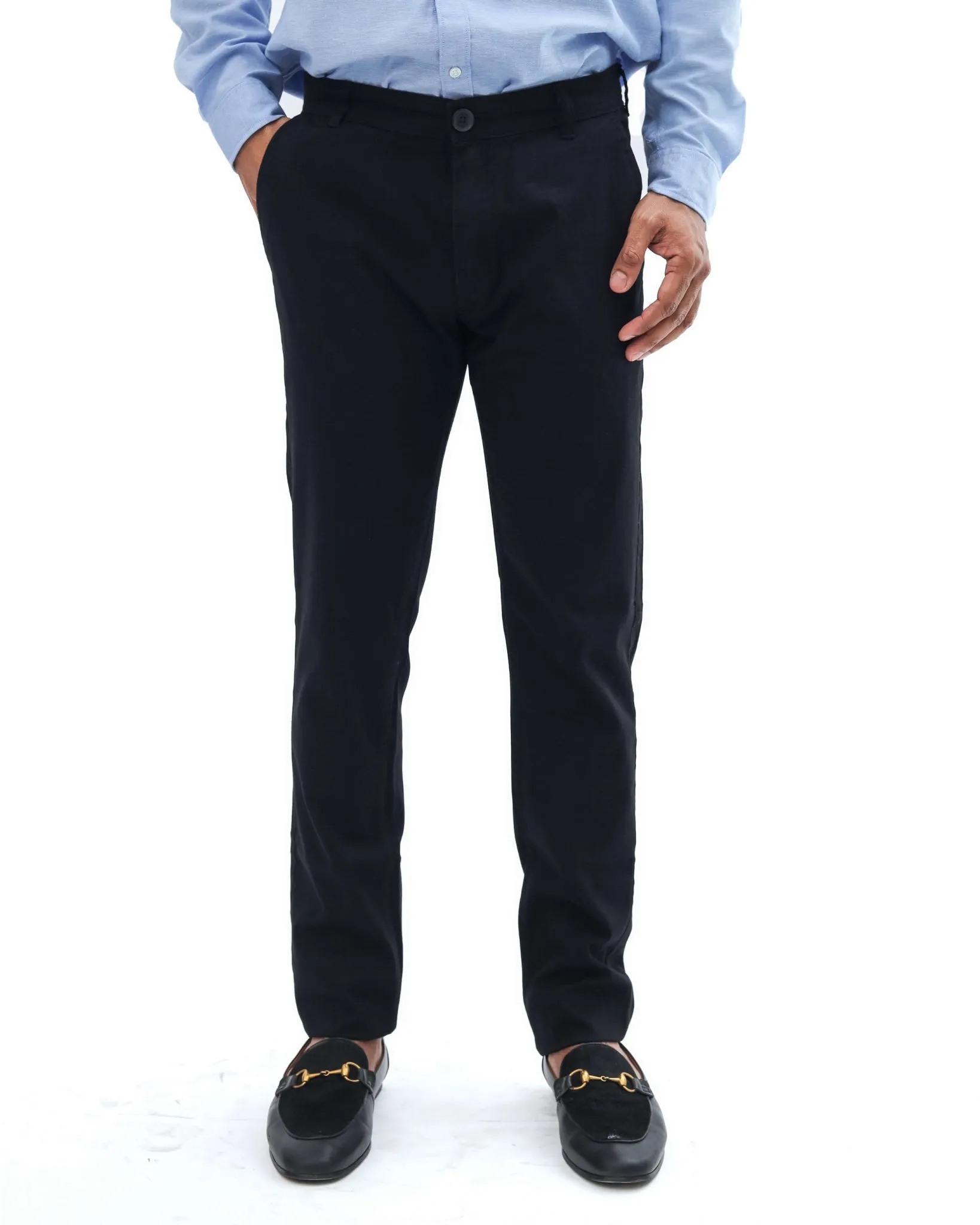 Black Cotton Pant