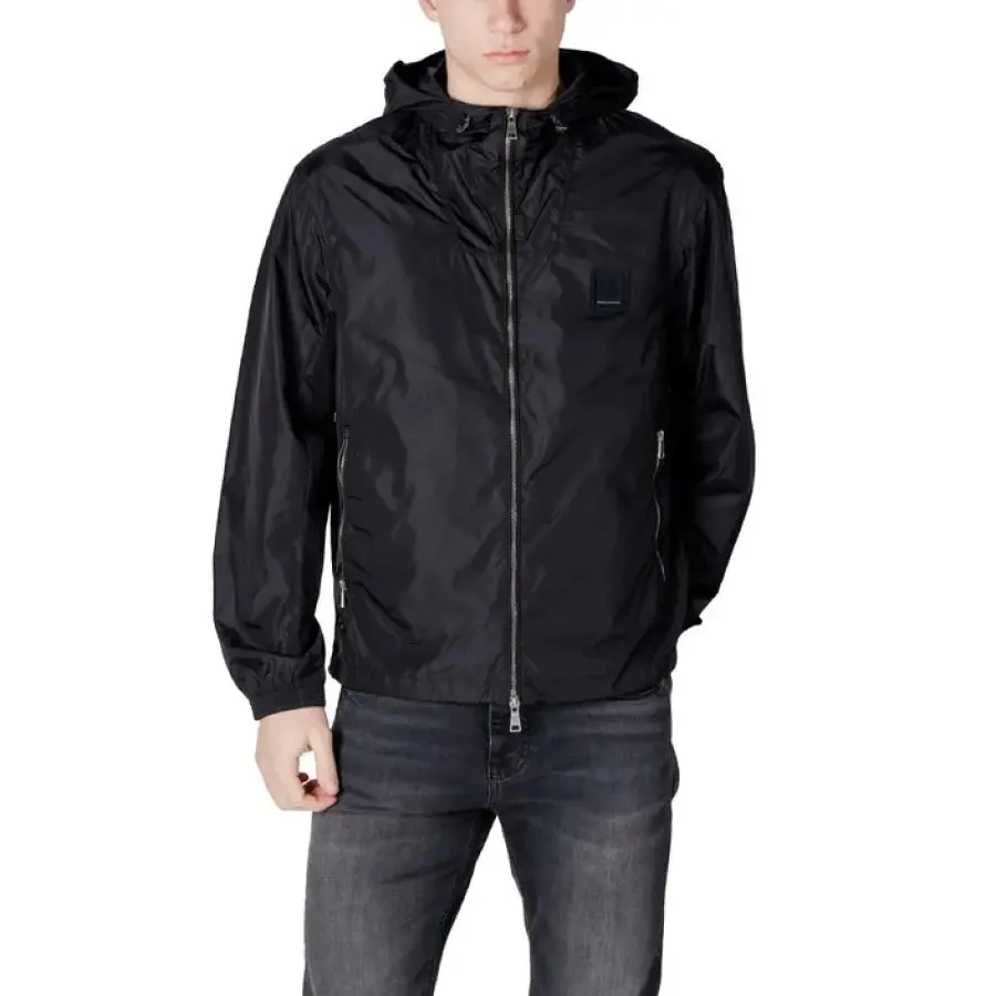 Black Hooded Jacket