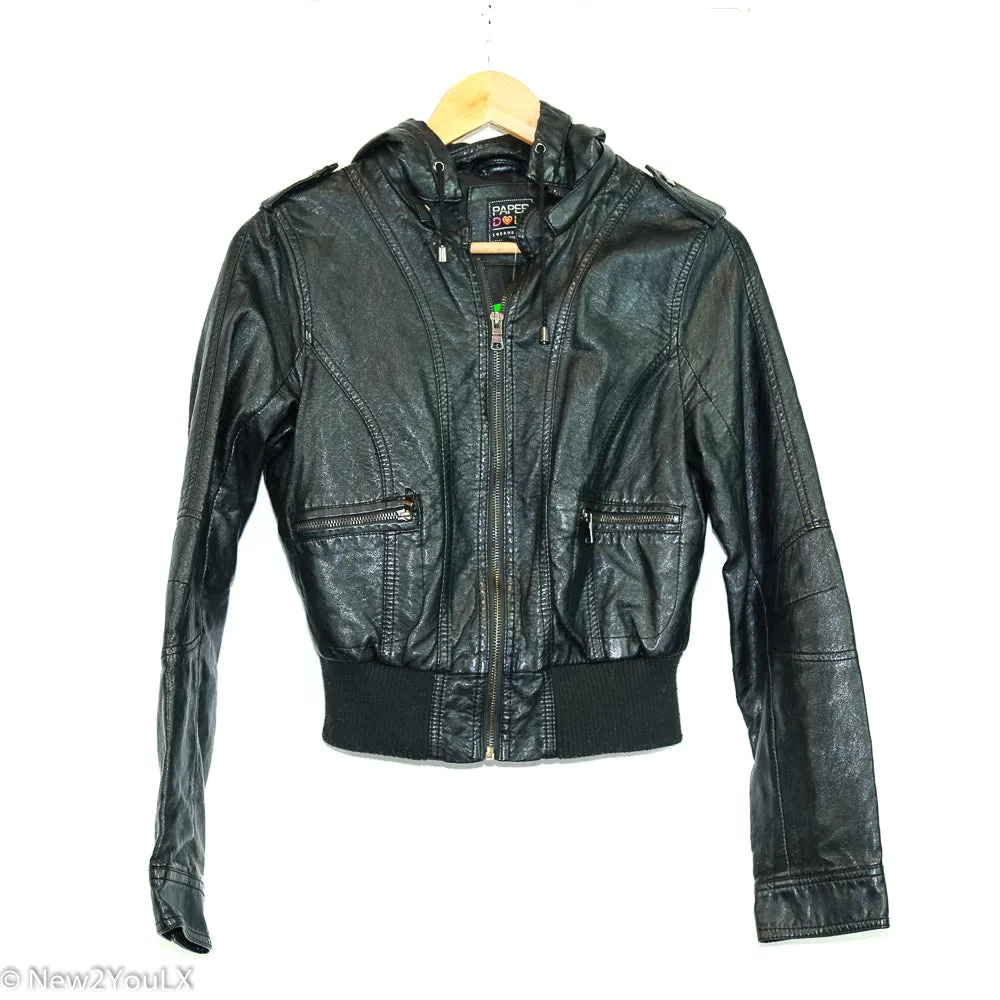 Black Leather Jacket (Paper Doll)