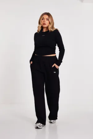 Black Long Sleeved Top