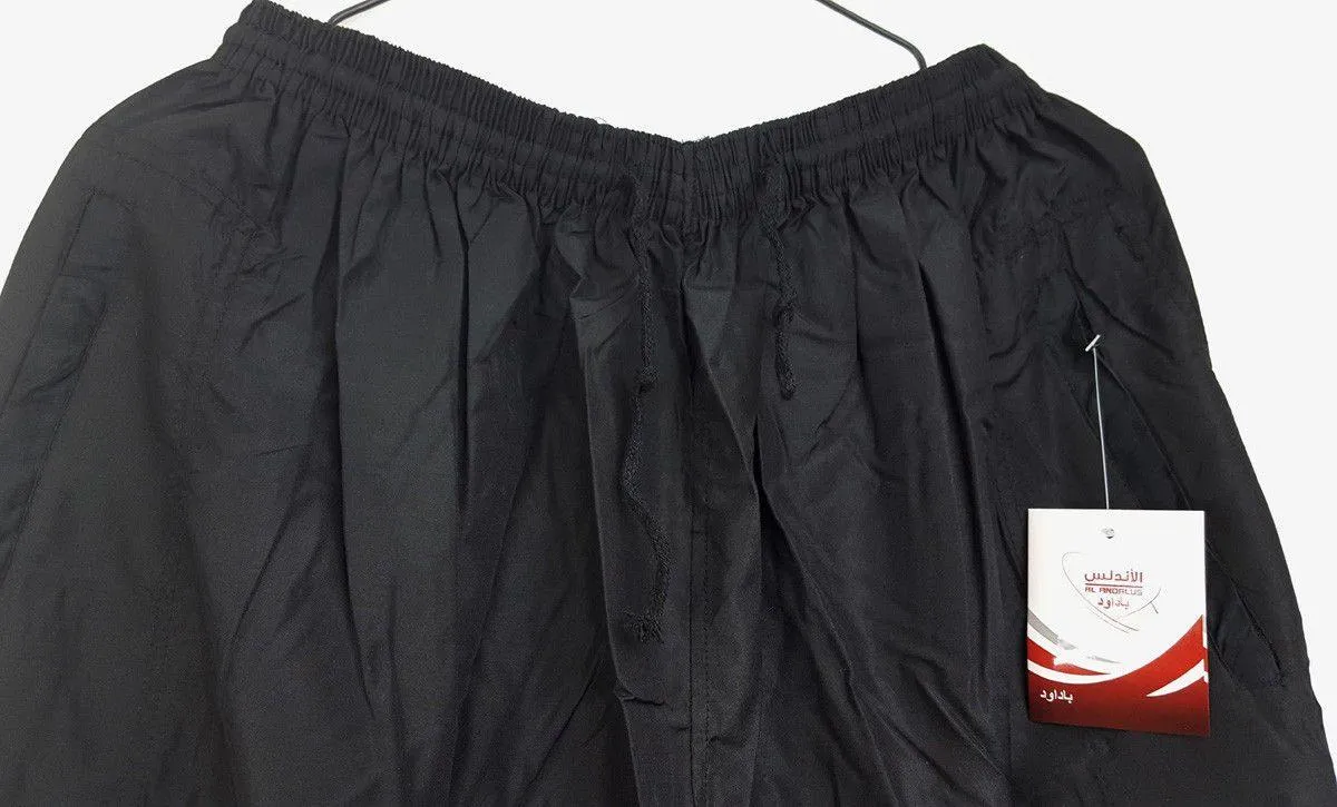 Black Men Islamic Pants Serwal