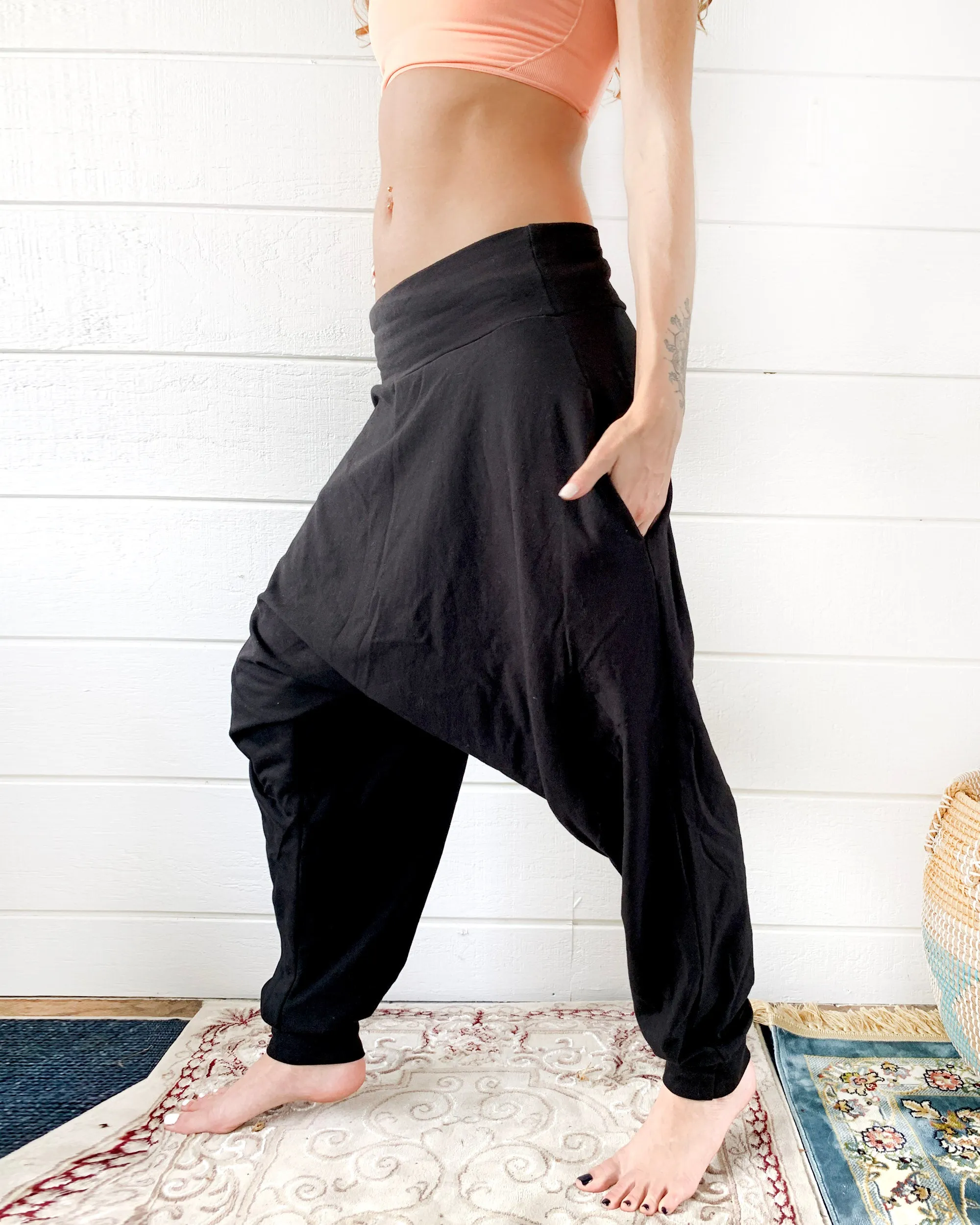 Black Wander Pants | Her