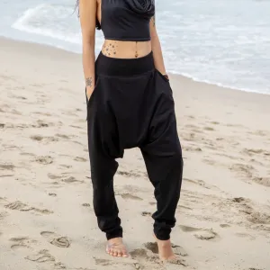 Black Wander Pants | Her