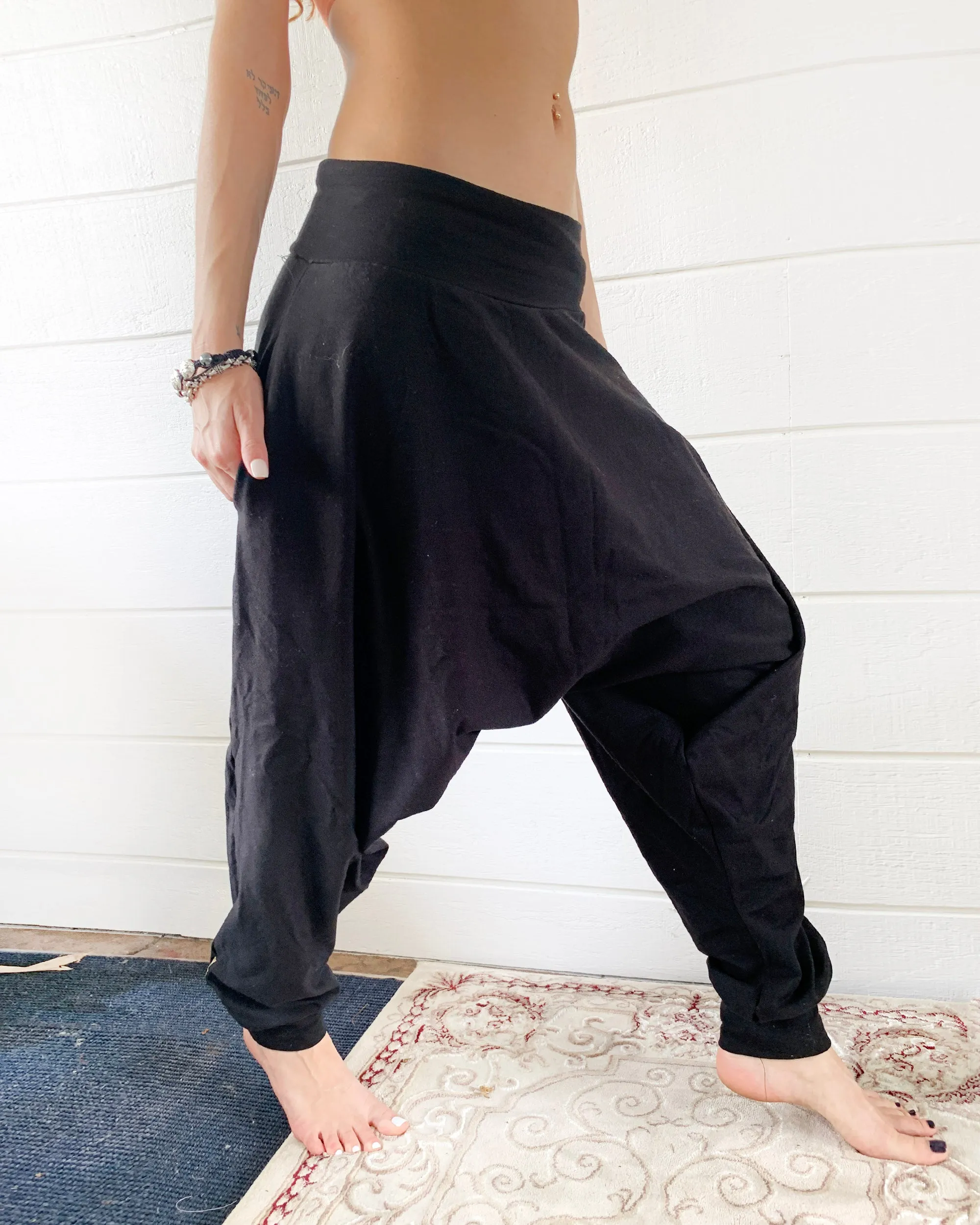 Black Wander Pants | Her
