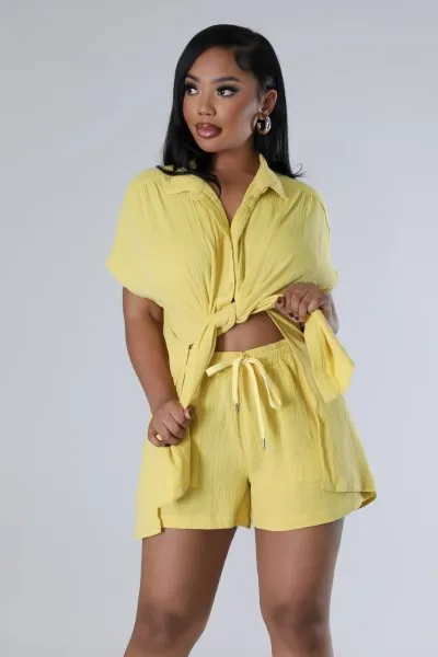 BLOOM SHORT SET