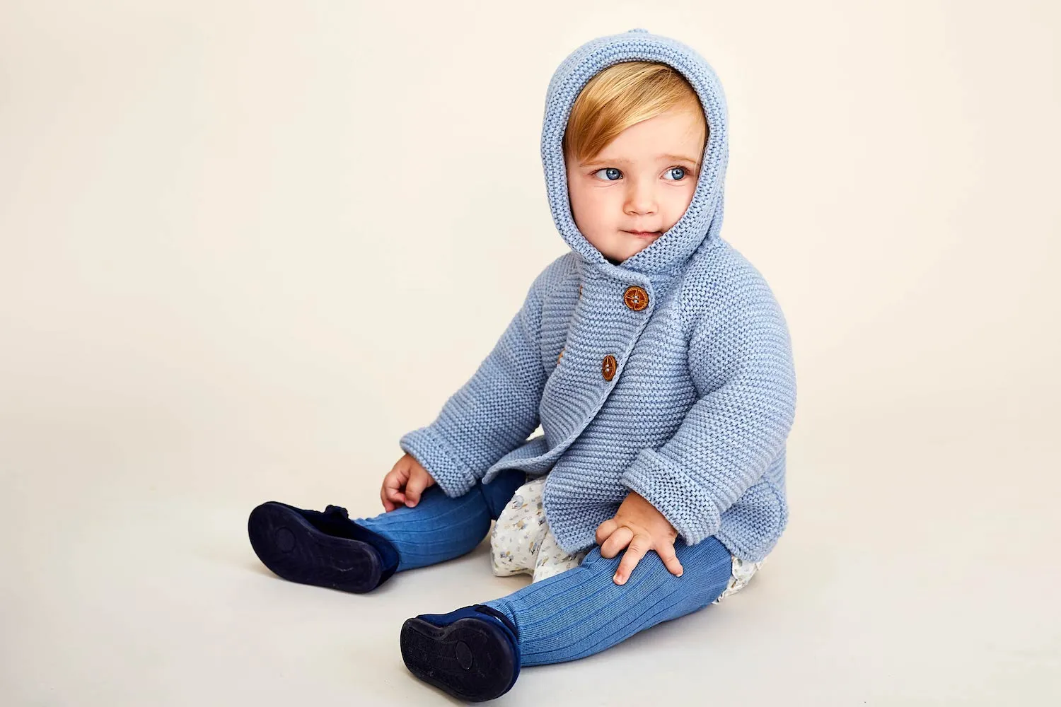 BLUE FINISTERRE HOODED JACKET