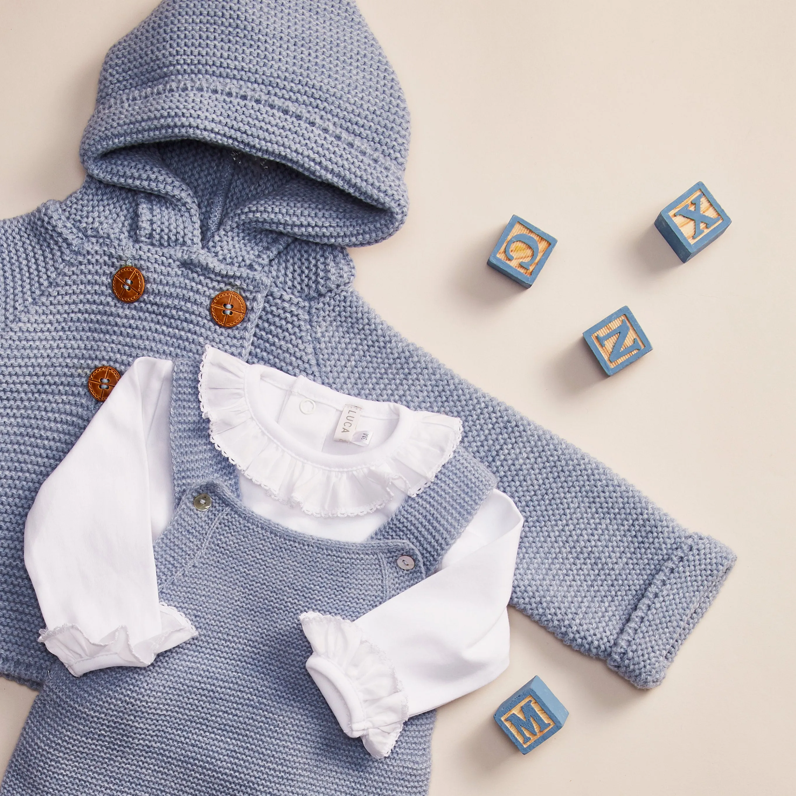 BLUE FINISTERRE HOODED JACKET