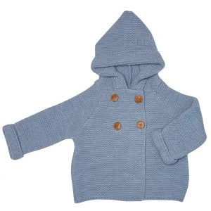 BLUE FINISTERRE HOODED JACKET