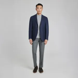 Blue Loro Piana Cashmere Darwin Contemporary Fit Unconstructed Sport Jacket - Jack Victor