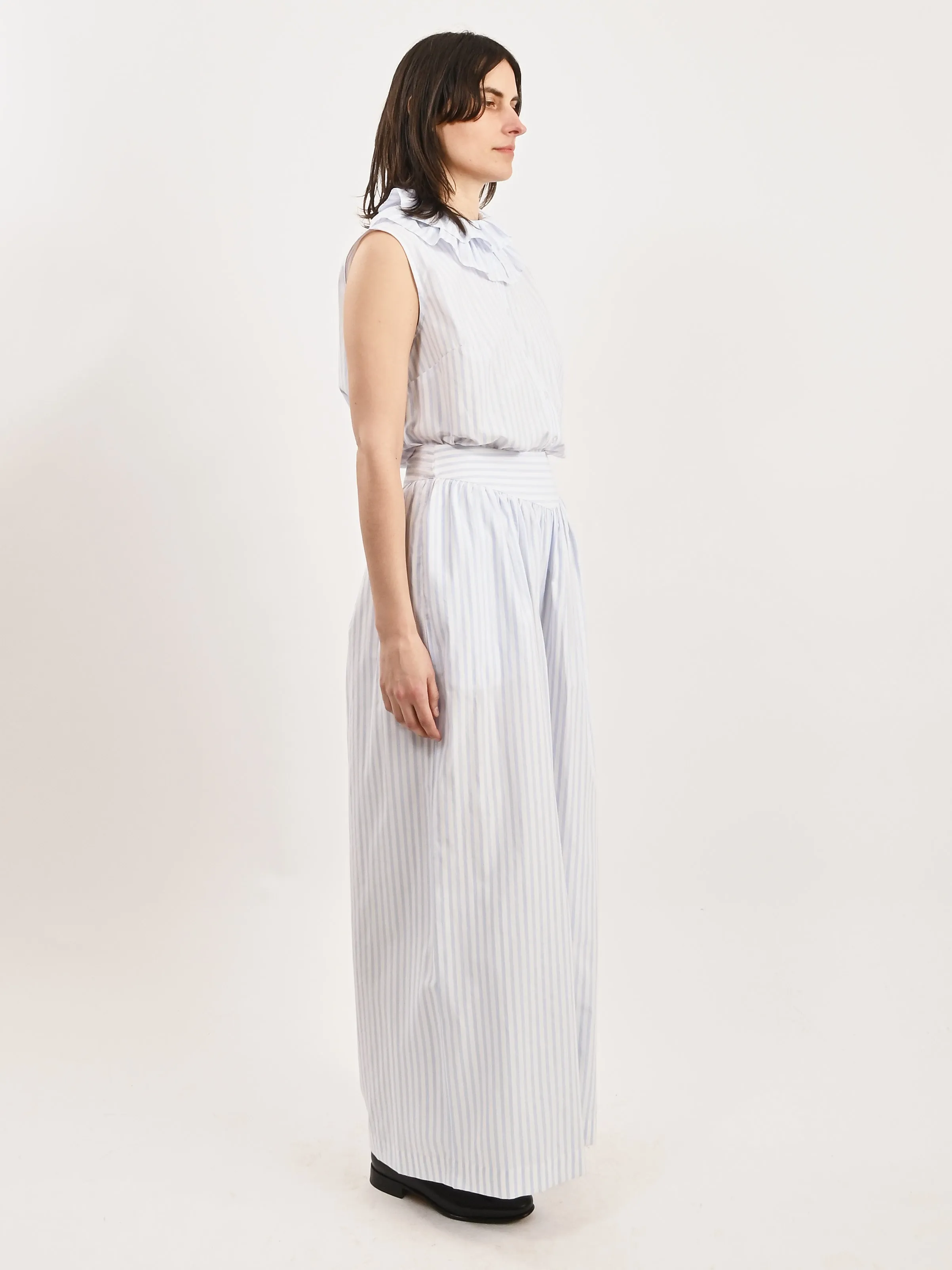 Blue Stripe Kafka Pants