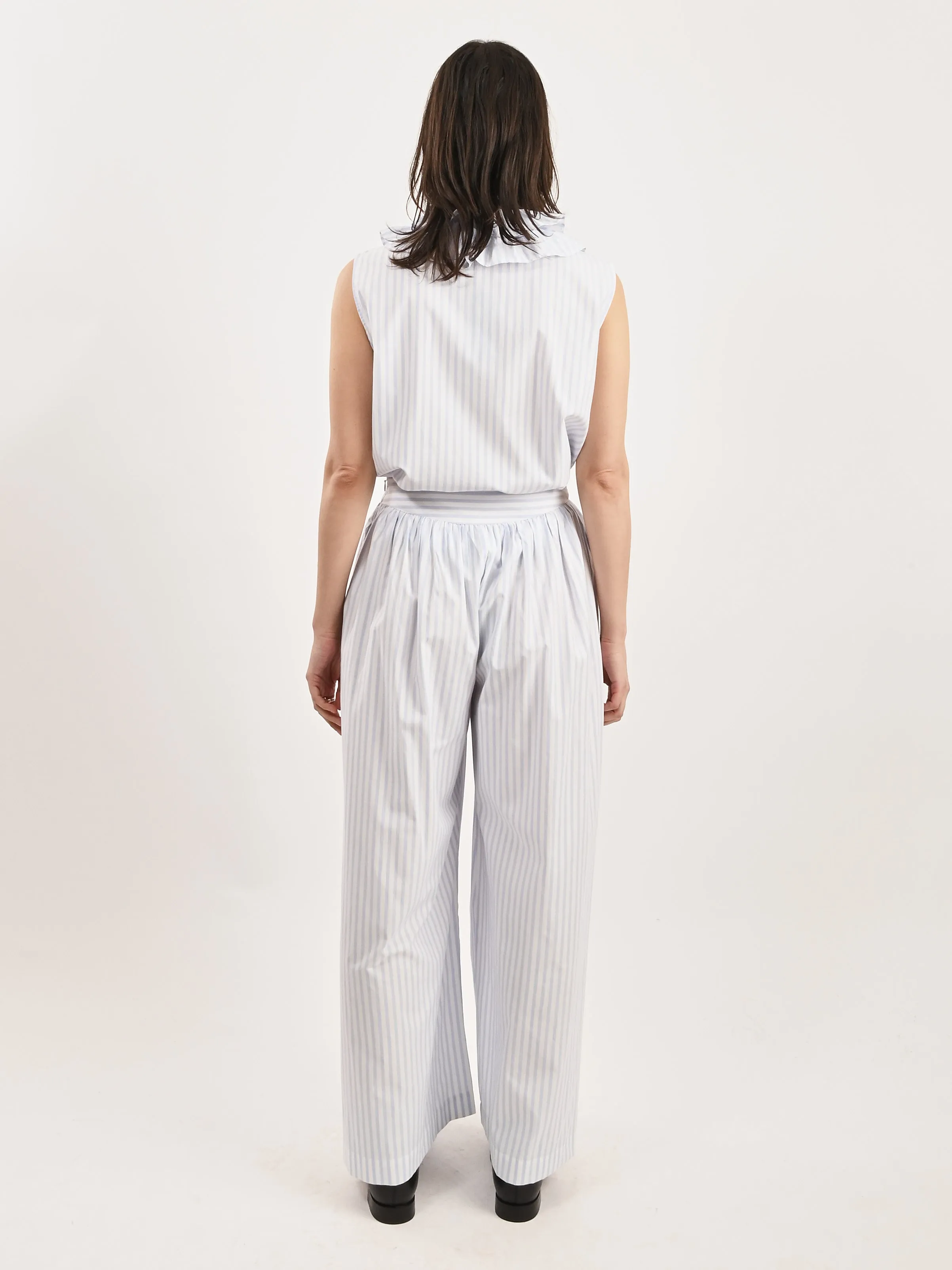 Blue Stripe Kafka Pants