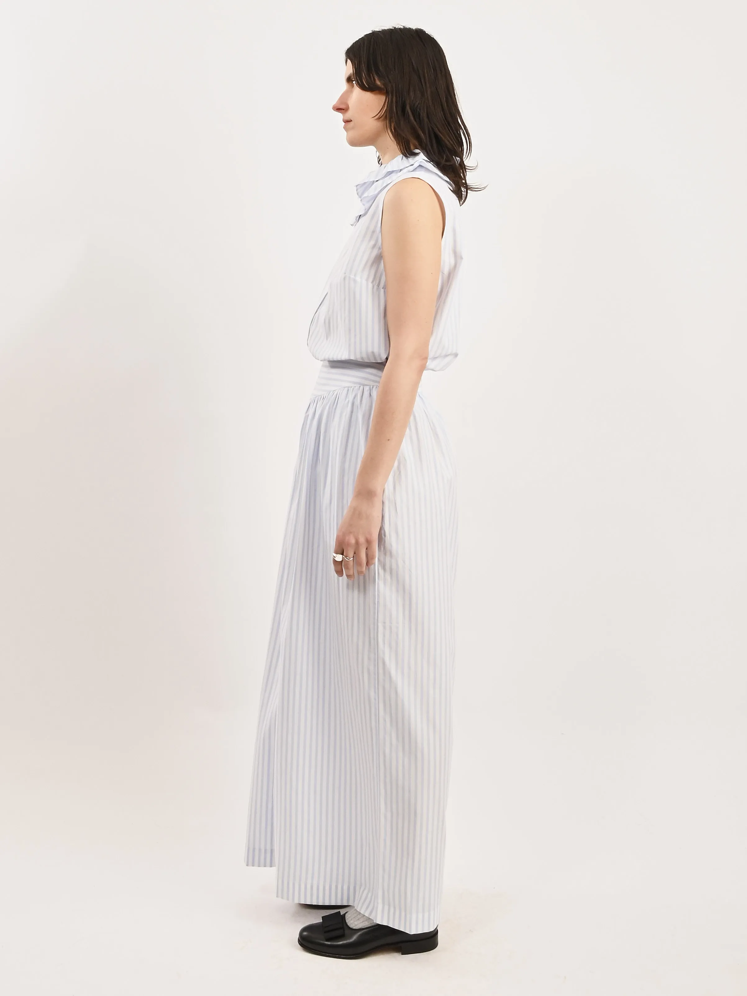 Blue Stripe Kafka Pants