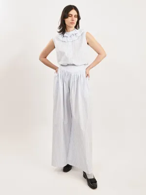 Blue Stripe Kafka Pants