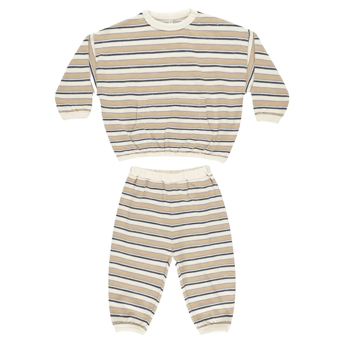 Blue Vintage Stripe Set