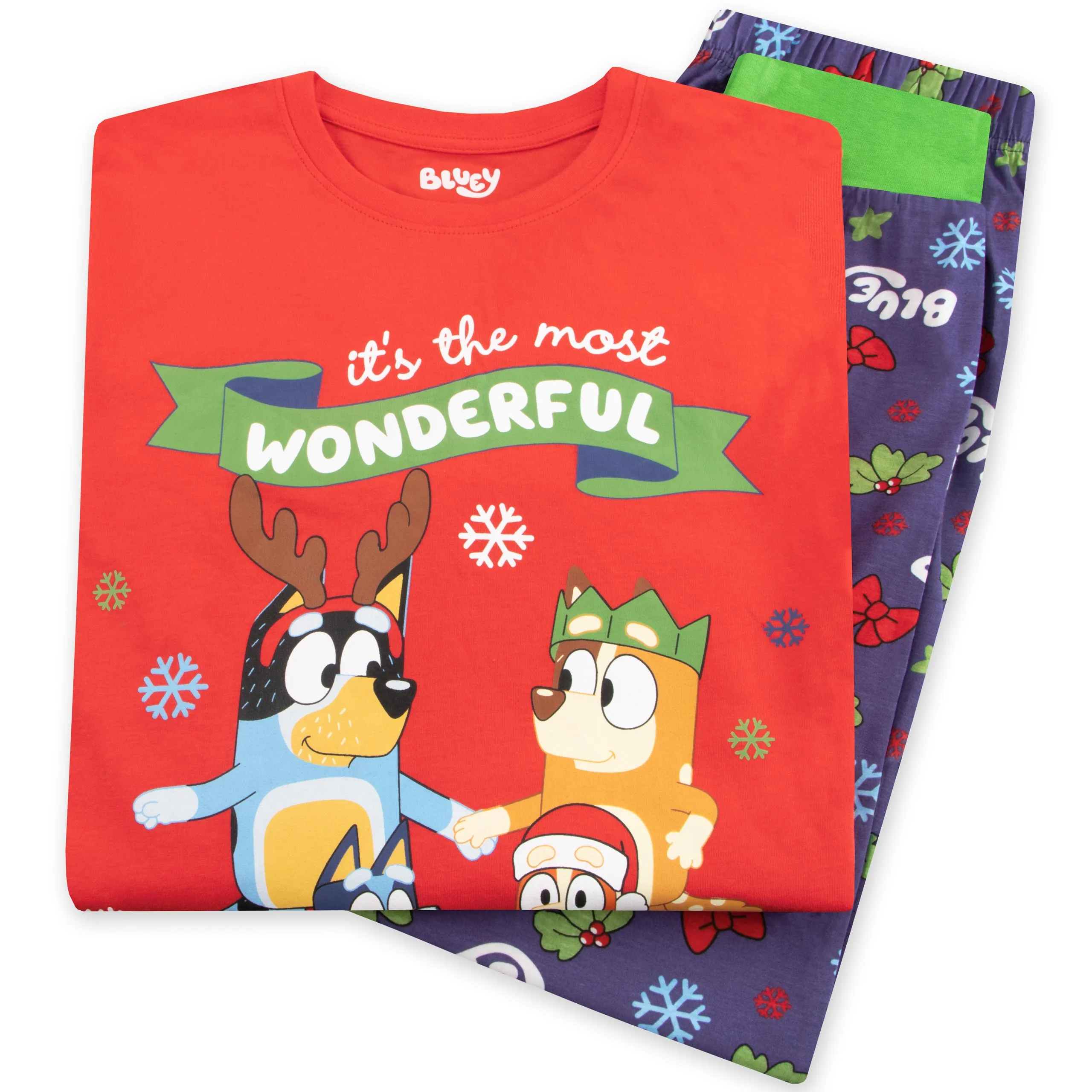 Bluey Boys Christmas Pajamas
