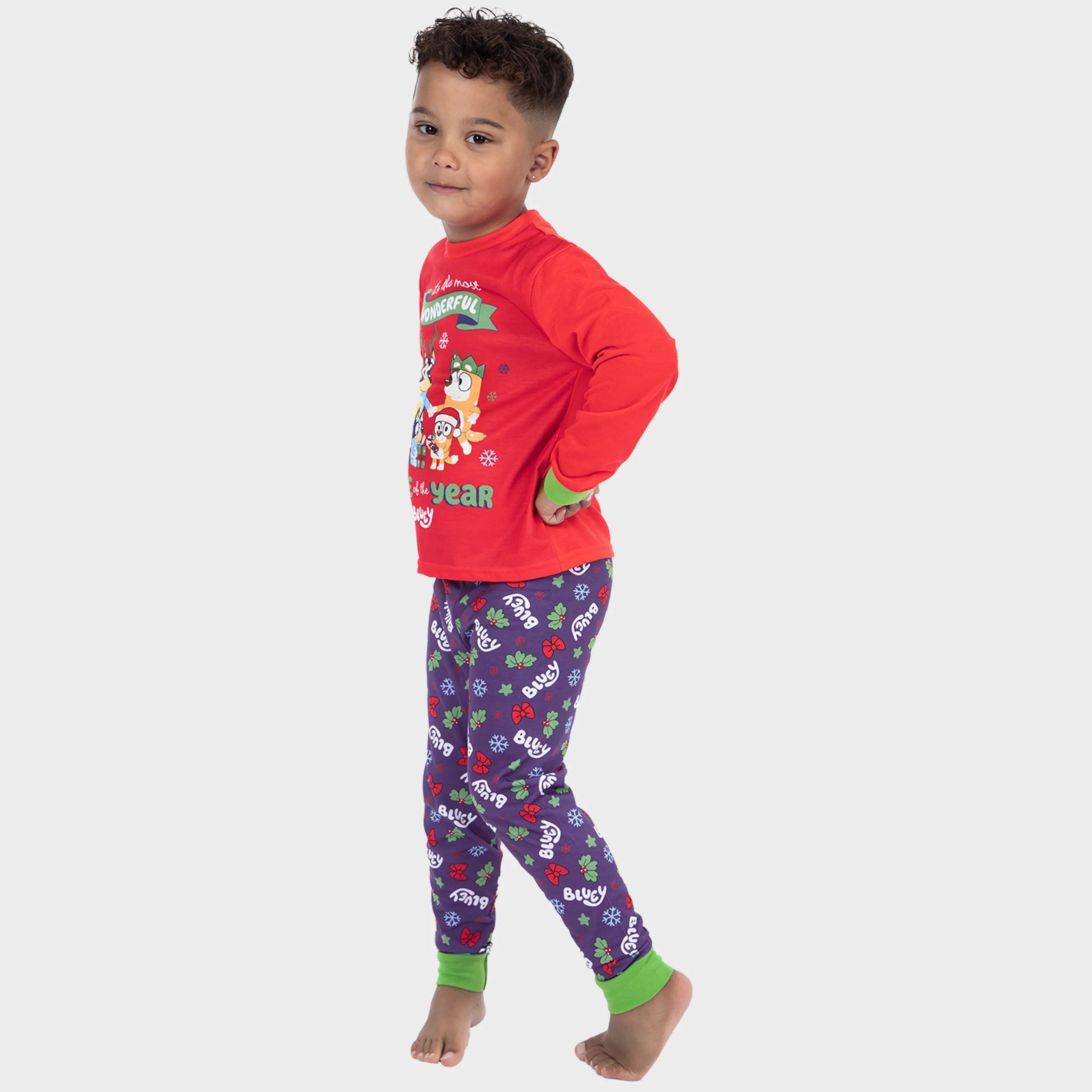 Bluey Boys Christmas Pajamas