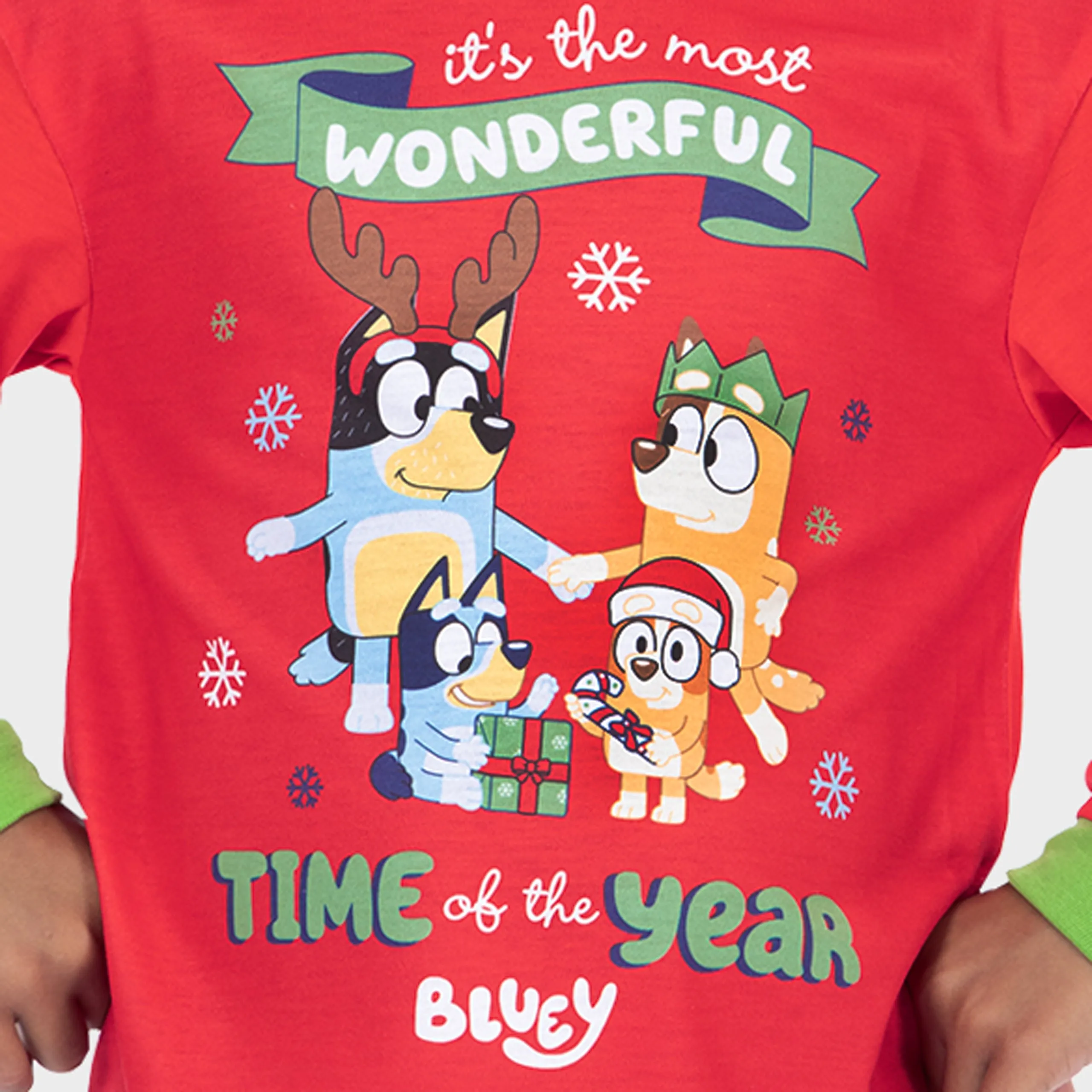 Bluey Boys Christmas Pajamas
