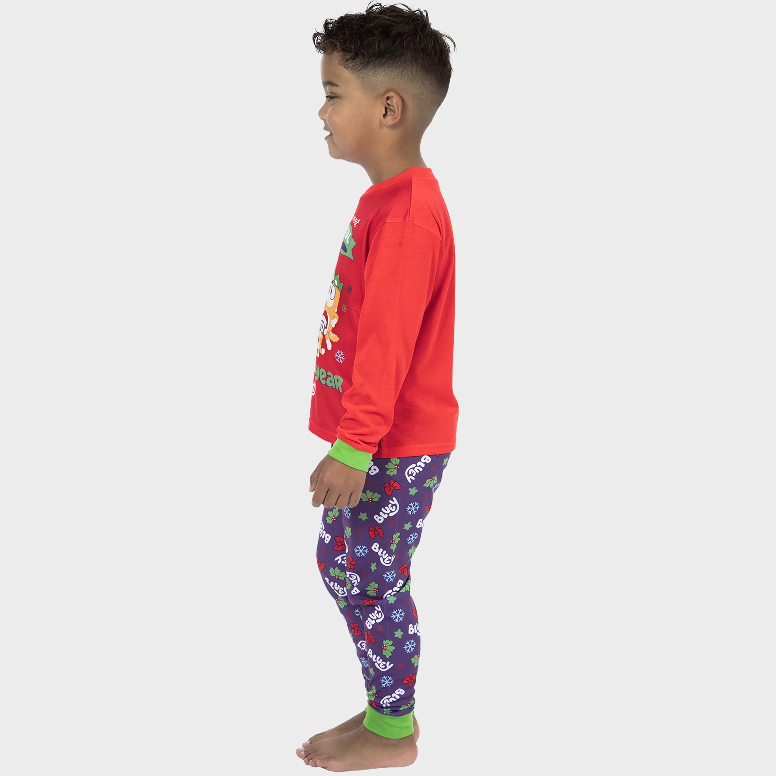 Bluey Boys Christmas Pajamas