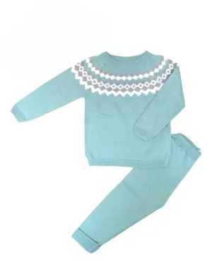 Boys Knitted 2-Piece Trouser Set