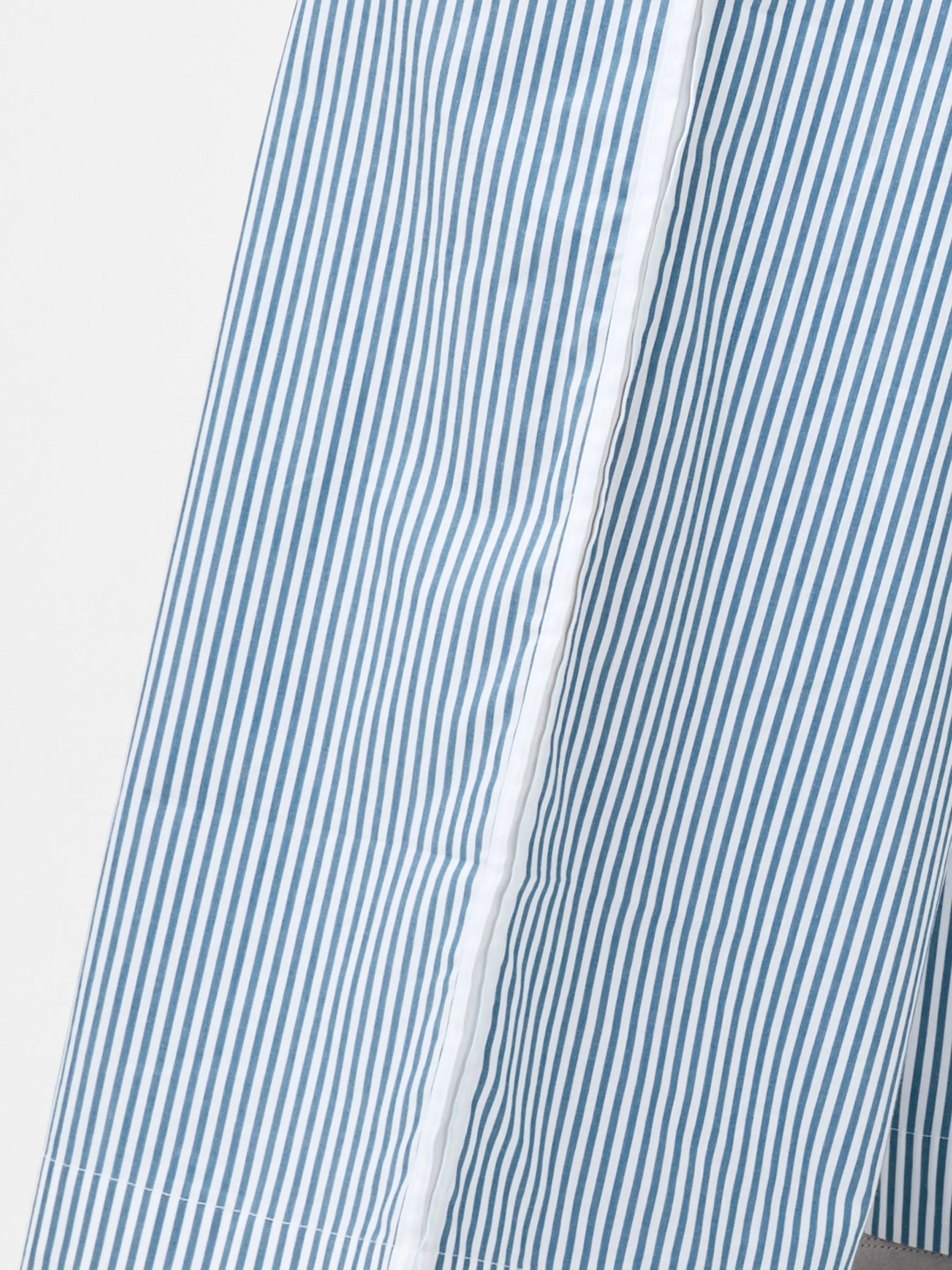 Cambria Cotton Striped Wide Leg Trousers