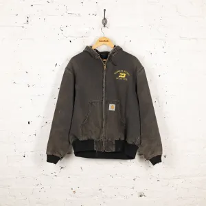 Carhartt Hooded Work Jacket - Black - XL