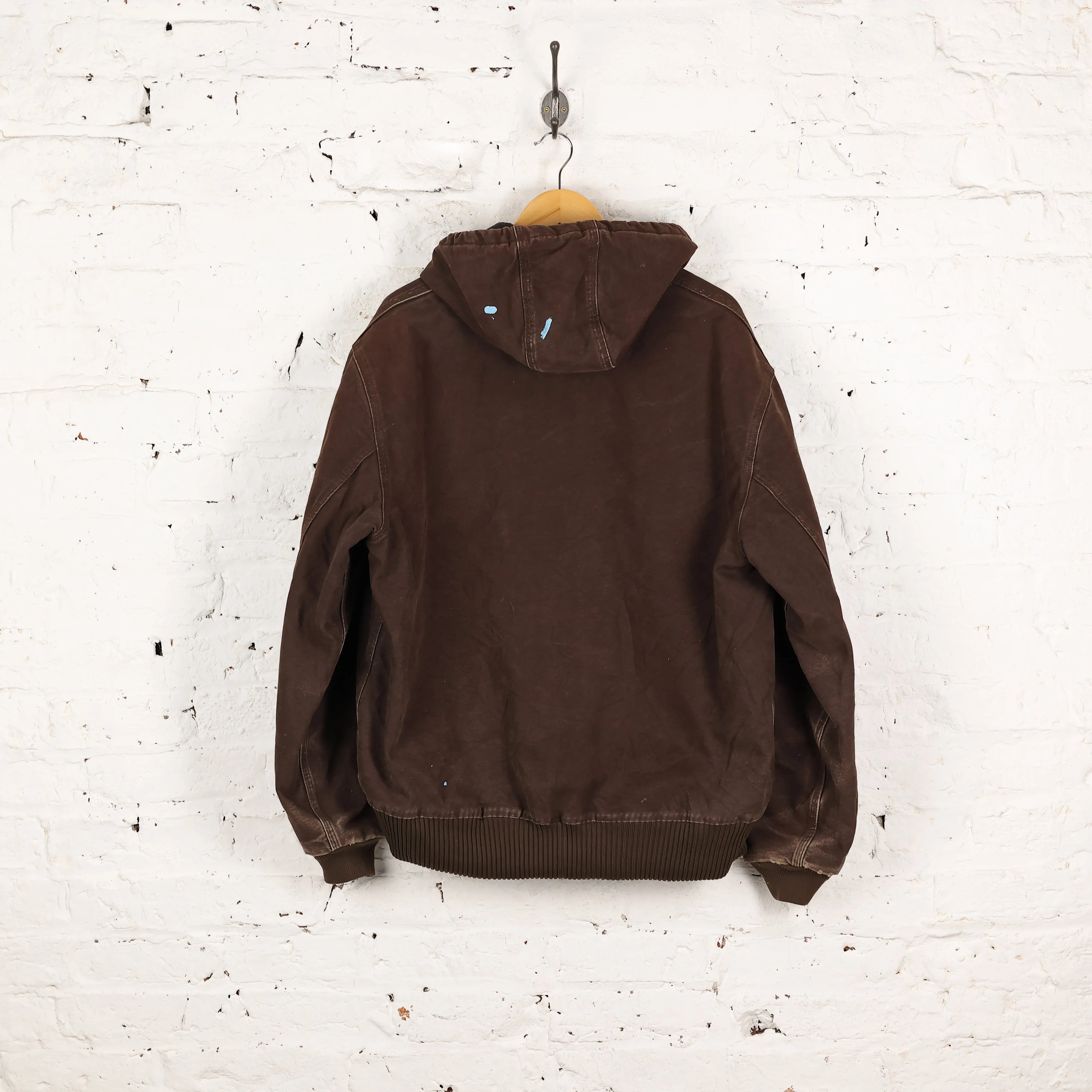 Carhartt Hooded Work Jacket - Brown - L