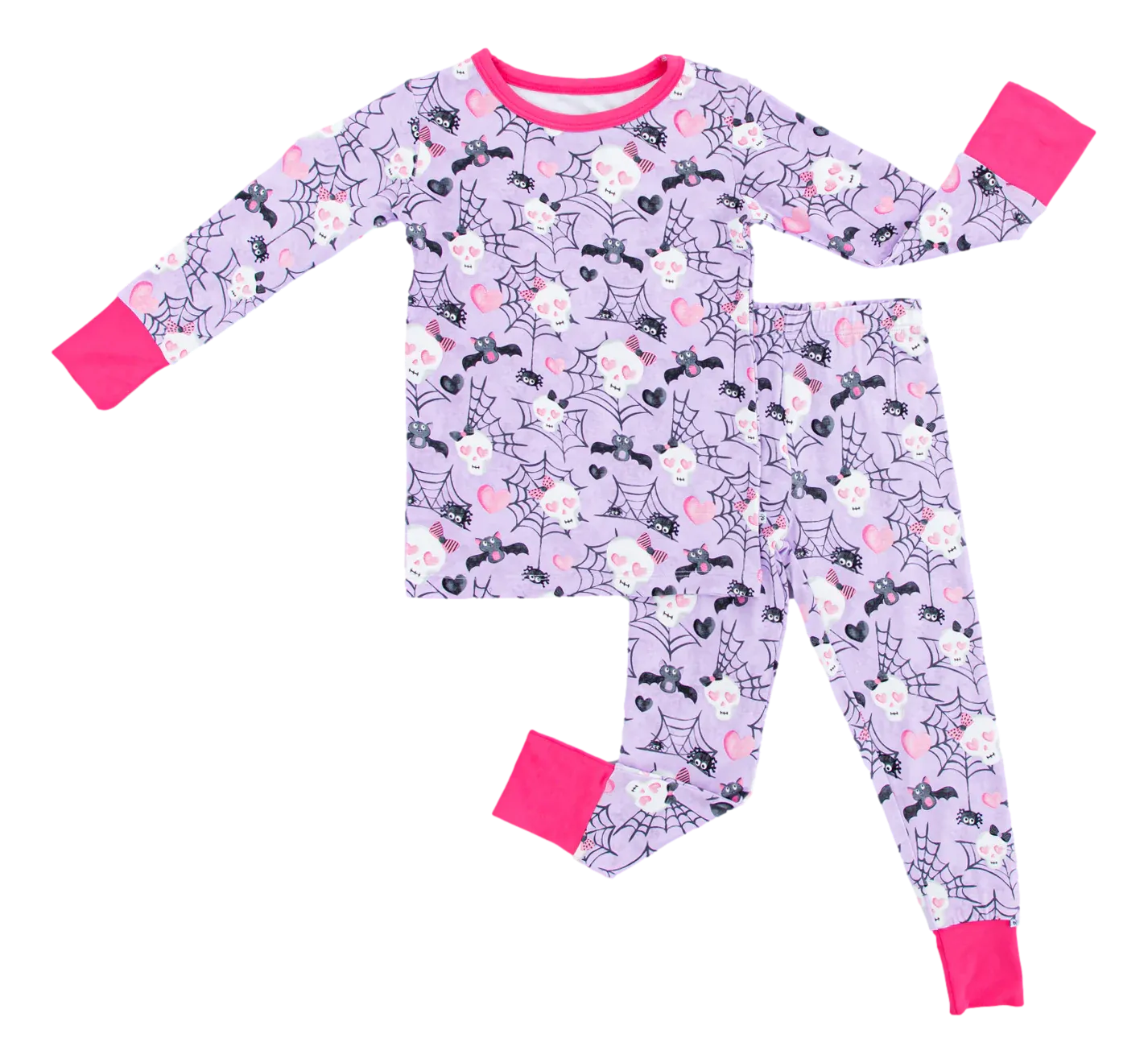 Carrie Two Piece Glow In The Dark Pajama Set