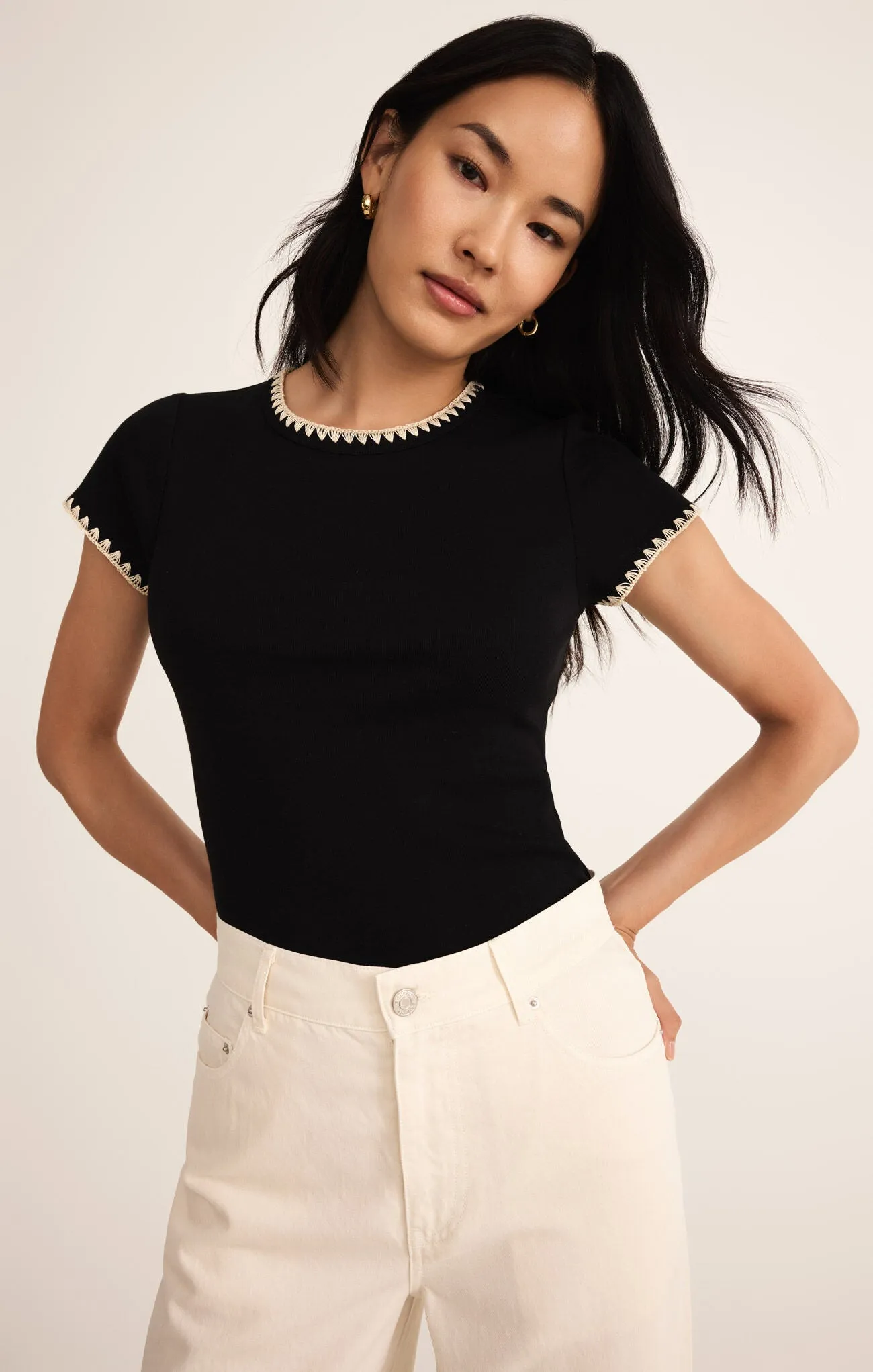 Cassis Rib Tee