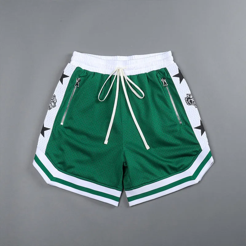 Casual Basketball Sports Mesh Shorts