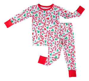 Cindy Long Sleeve Two Piece Pajama Set- Final Sale