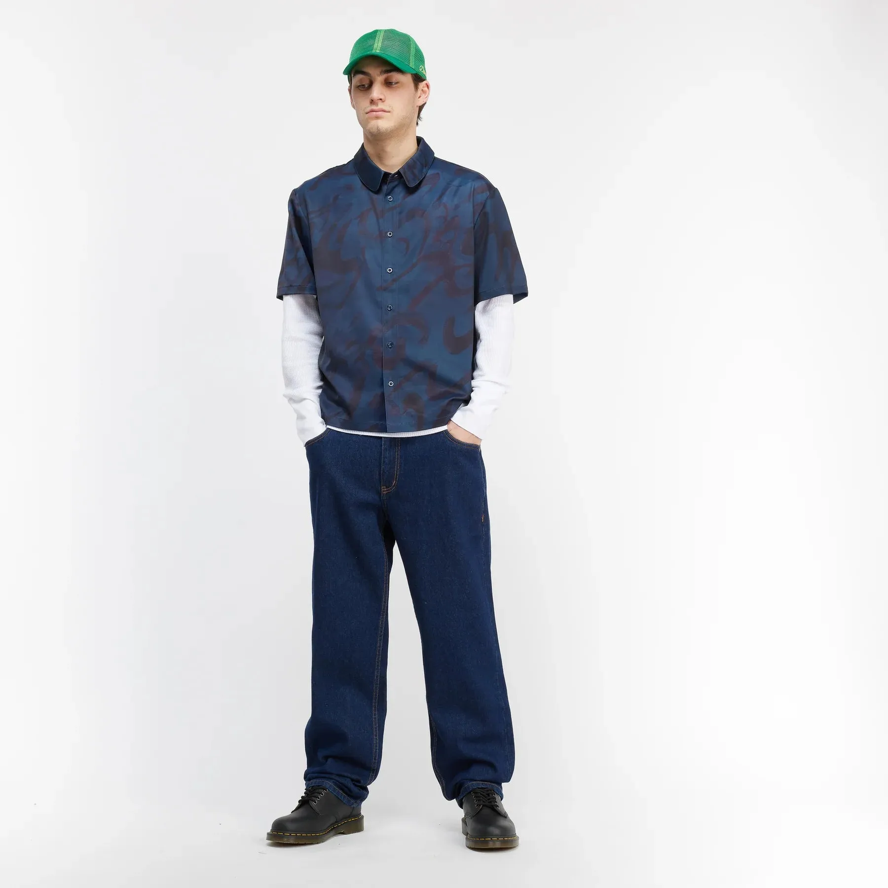 Classic Relaxed Denim Pants Indigo