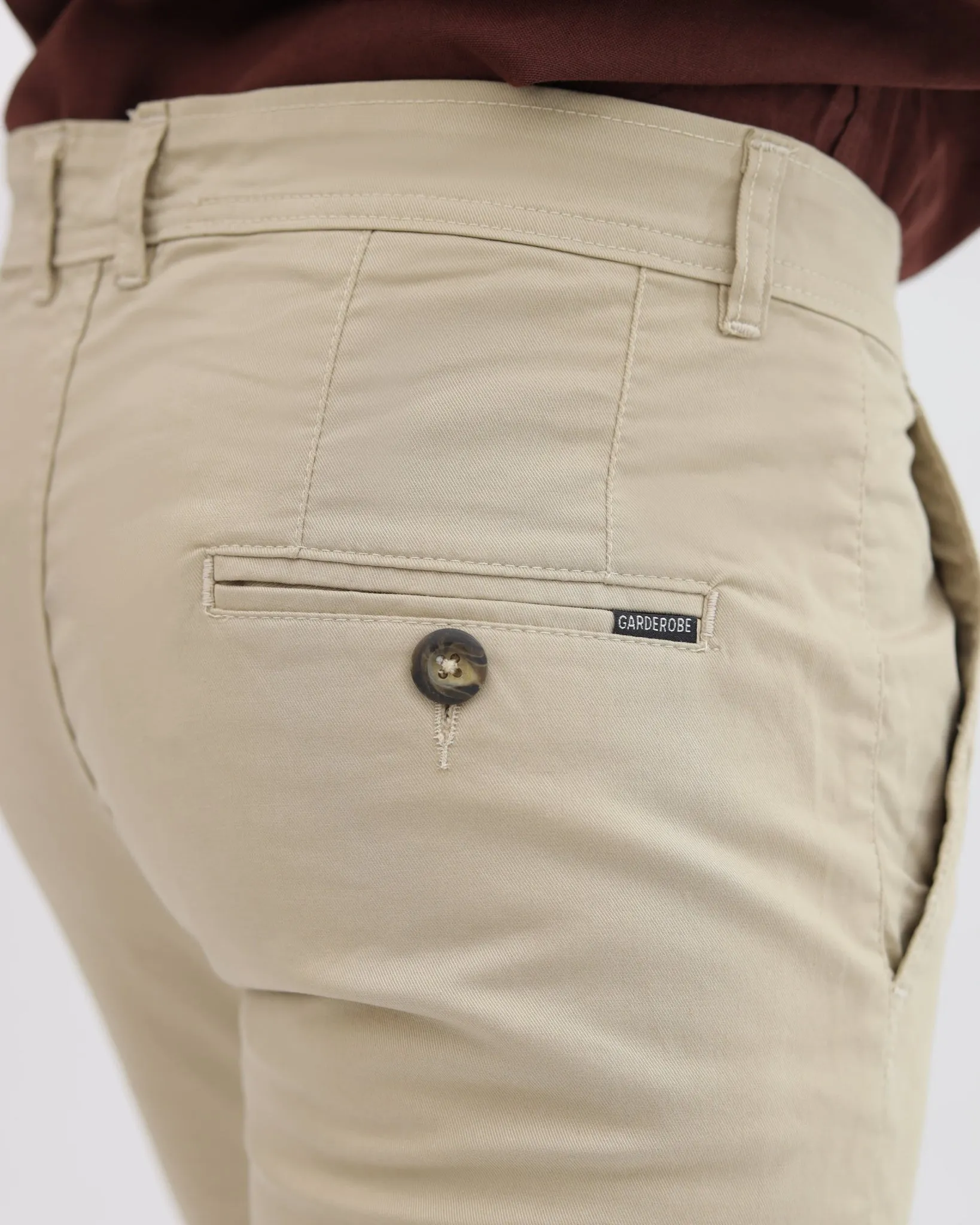 Creamy Camelwood cotton pant