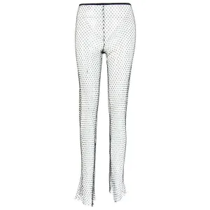 Diamante Fishnet Trousers