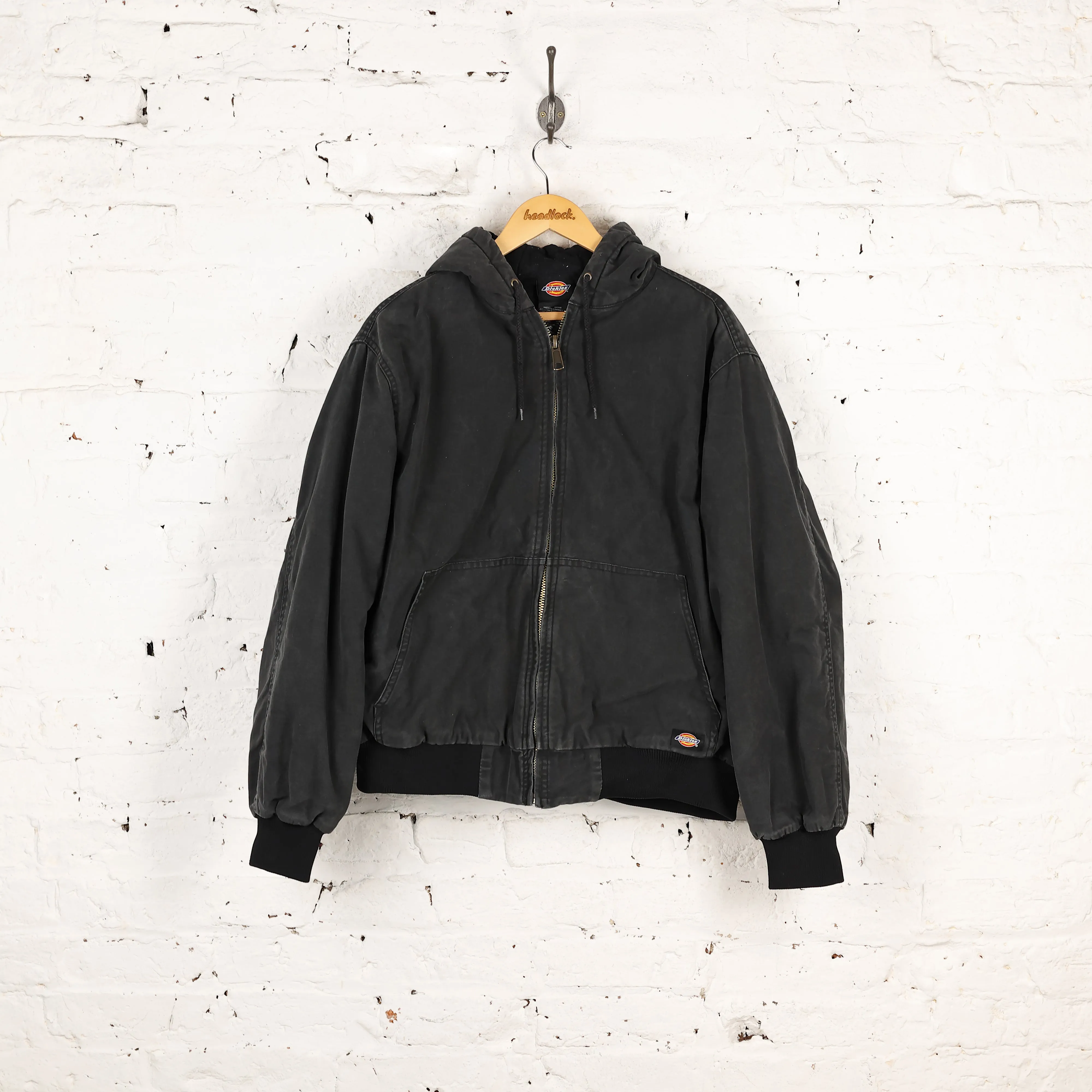 Dickies Hooded Work Jacket - Black - XL