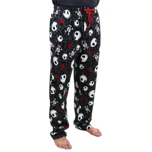 Disney Nightmare Before Christmas Jack Skellington Mens Holiday Lounge Pajama Pant