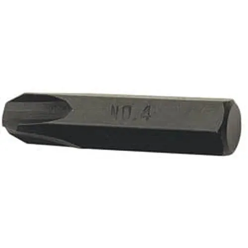 Draper 10820 Cross Slot Impact Screwdriver Bit, No.4 Dr-10820