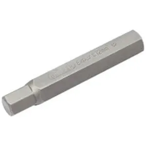 Draper 12Mm X 75Mm Hexagonal 10Mm Insert Bit For Mechanic'S Bit Sets Dr-33338