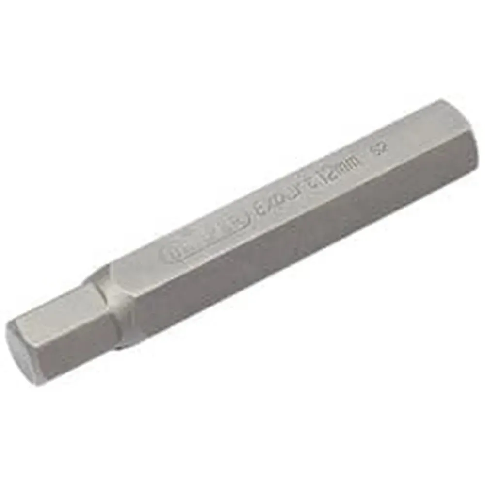 Draper 12Mm X 75Mm Hexagonal 10Mm Insert Bit For Mechanic'S Bit Sets Dr-33338