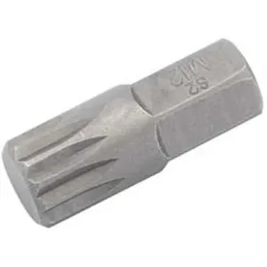 Draper M12 X 30Mm Spline 10Mm Insert Bit For Mechanic'S Bit Sets Dr-33343