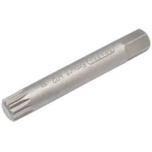 Draper M12 X 75Mm Spline 10Mm Insert Bit For Mechanic'S Bit Sets Dr-33349