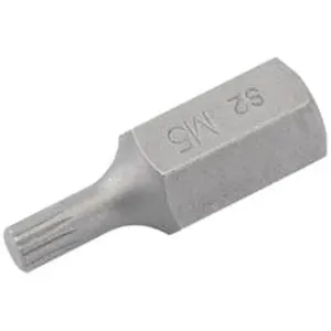 Draper M5 X 30Mm Spline 10Mm Insert Bit For Mechanic'S Bit Sets Dr-33339