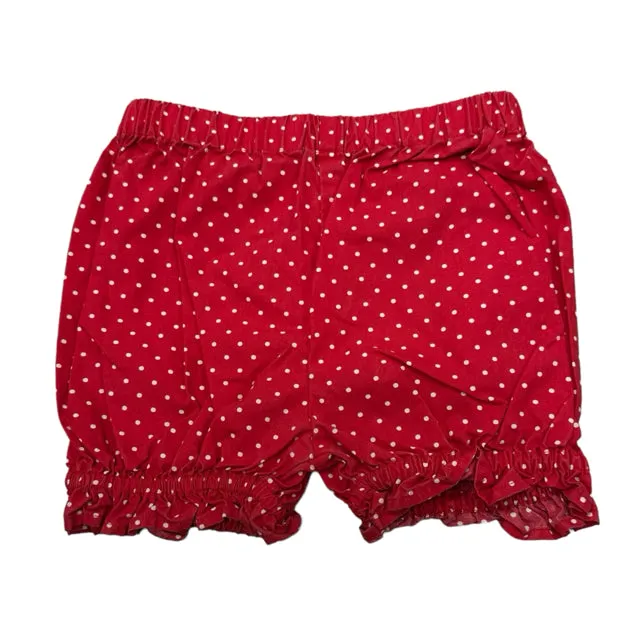 Eleanor Rose Girl's Red Print Shorts size 4T/5