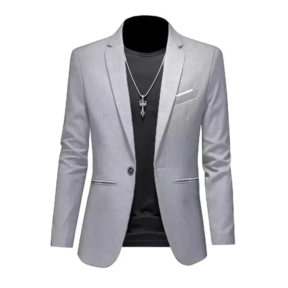 EliteFit Men's Trendy Casual Suit Jacket