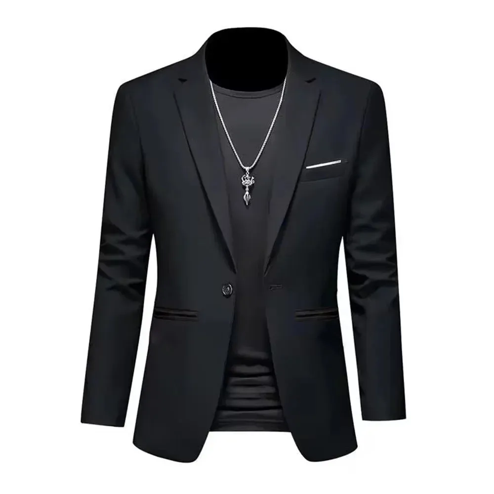 EliteFit Men's Trendy Casual Suit Jacket