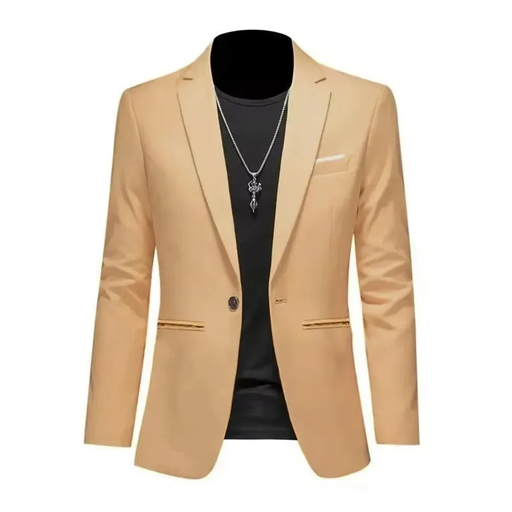 EliteFit Men's Trendy Casual Suit Jacket