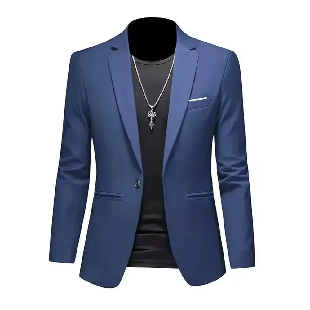 EliteFit Men's Trendy Casual Suit Jacket