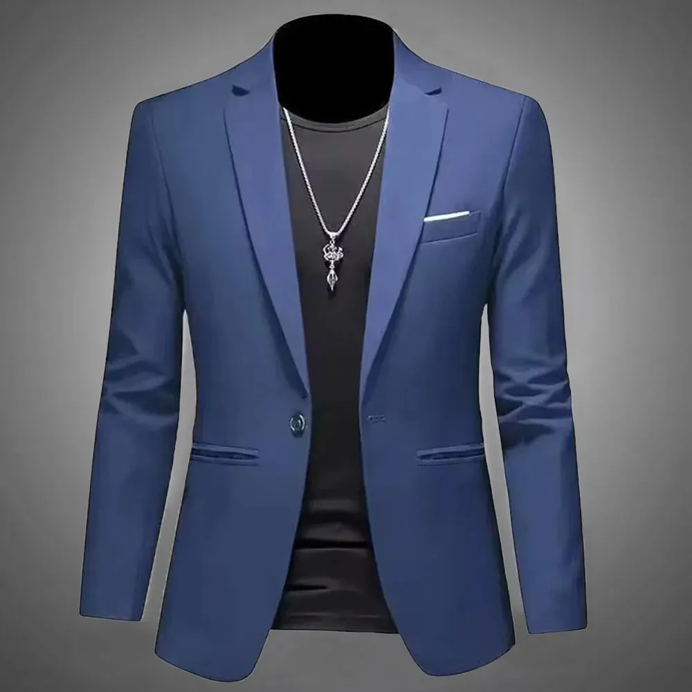 EliteFit Men's Trendy Casual Suit Jacket