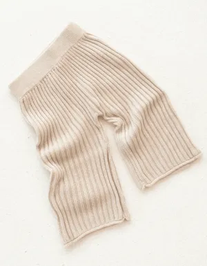 Essential Knit Pants - Biscuit