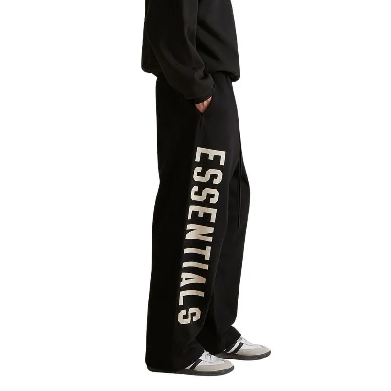 Fear of God Essentials Fleece Relaxed Sweatpant 'Black' (FW24)