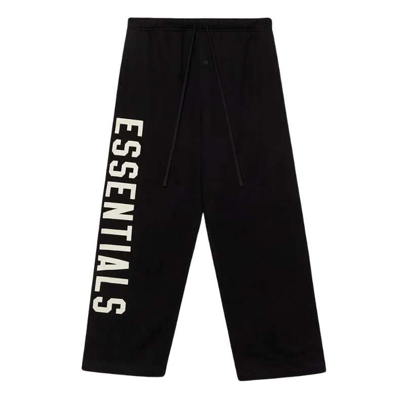 Fear of God Essentials Fleece Relaxed Sweatpant 'Black' (FW24)